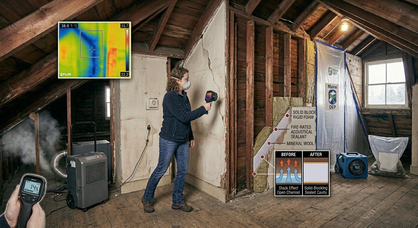 The Solution Infrared Assessment Targeted Demolition Drying